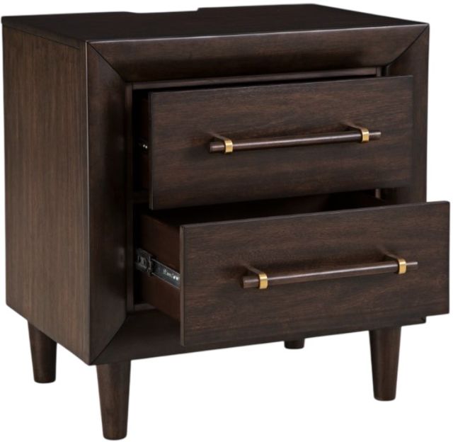 Benchcraft® Dantenton Merlot Nightstand-3
