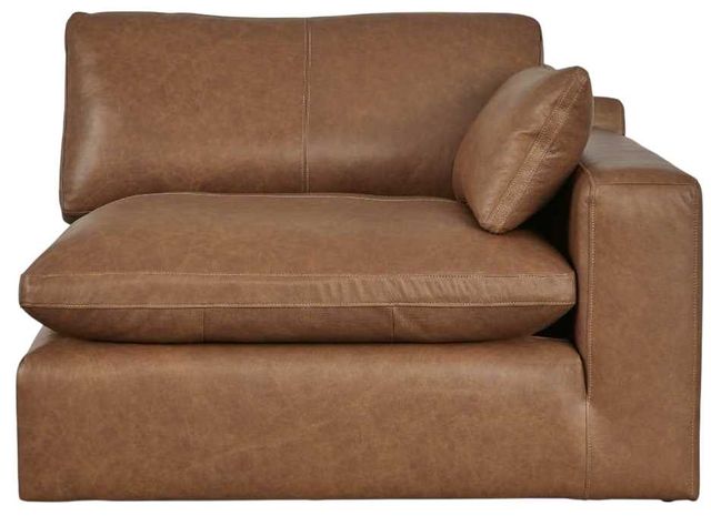 Signature Design by Ashley® Emilia 2-Piece Caramel Sectional Loveseat-2