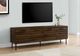 Monarch Specialties Inc. Dark Brown Wood-Look TV Stand with 4 Doors-1