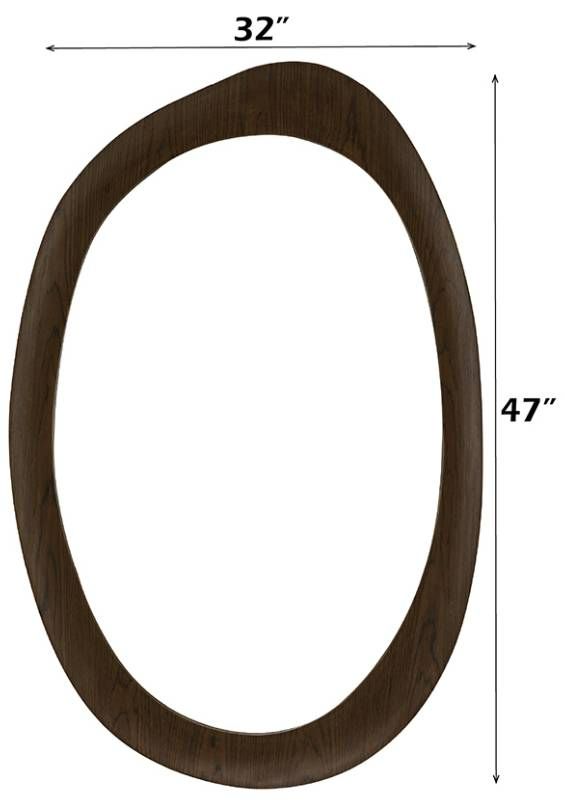 ACME Furniture Hanale Brown Accent Mirror-2