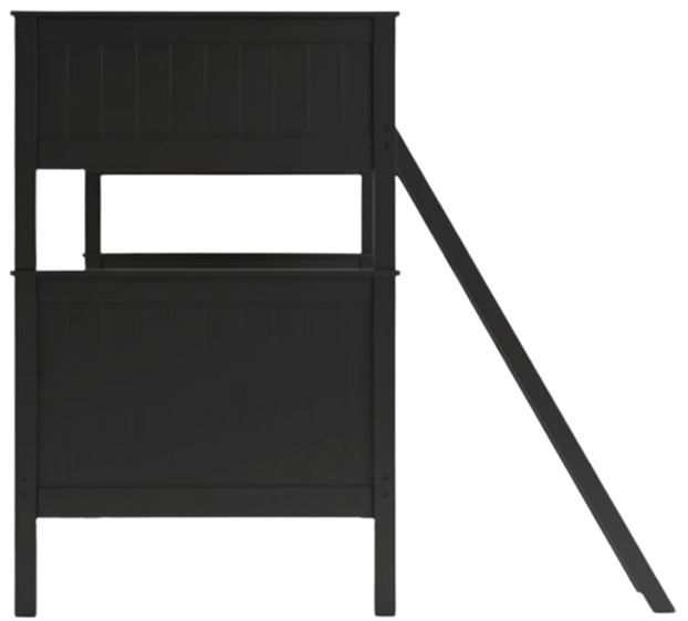 Signature Design by Ashley® Nextonfort Black Twin/ Twin Bunk Bed-3