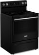 Maytag® 30" Black Freestanding Electric Range with No Preheat Air Fry and Air Baking-3