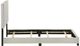 Coaster® Dorian Cream Twin Upholstered Panel Bed -4