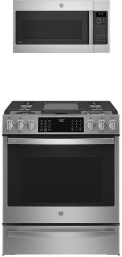 GE Profile™ 2 Piece Stainless Steel Kitchen Package