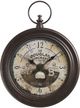 Monarch Specialties Inc. Antique Brown 18" Wall Clock-0