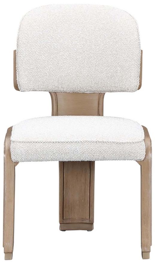 Michael Amini® West Kensington Sea Salt Caramel Dining Side Chair-1