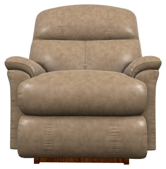 La-Z-Boy® Reed Beige Leather Power Rocking Recliner with Headrest and Lumbar-1