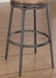 American Woodcrafters Stockton Golden Oak/Slate Grey 30" Barstool-2