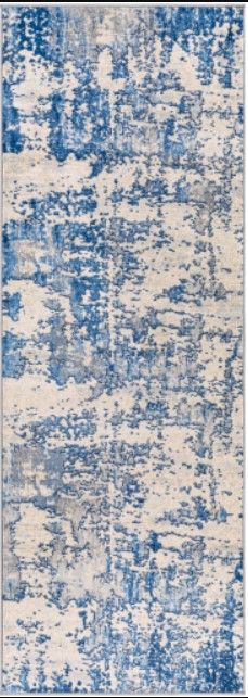 Surya Monaco Blue/Light Gray 4'x6' Area Rug-3