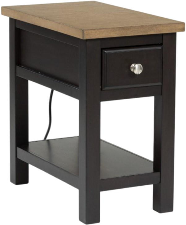 Drazmine Chairside End Table - Brown Drazmine Chairside End Table - Brown
