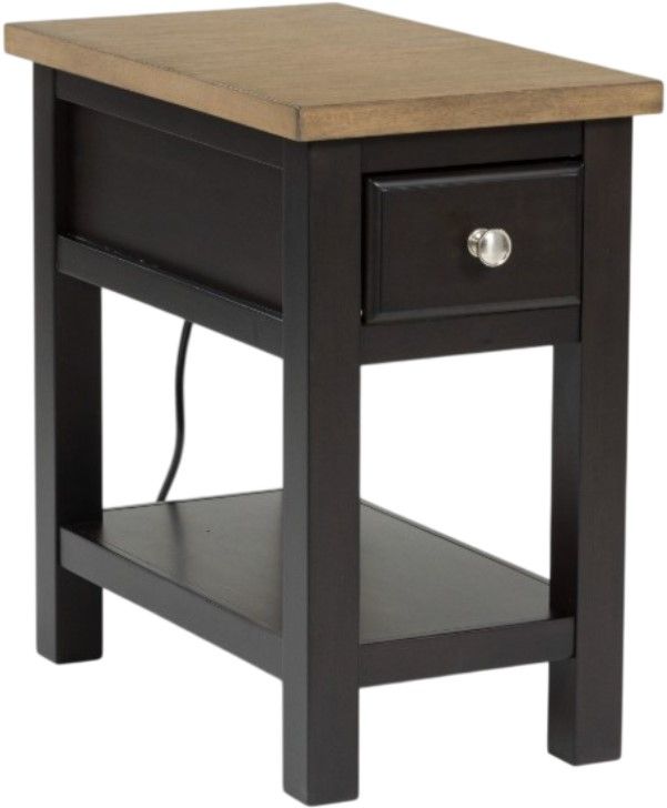 Drazmine Chairside End Table - Brown