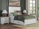 Signature Design by Ashley® Savonport Brown/White King Storage Panel Bed with Two Drawer-1