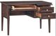 Whittier Wood® Furniture McKenzie Caffe 3-Drawer Desk-1