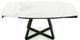 VIG Furniture Modrest Cofrey White Extendable Dining Table-1