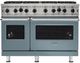 Viking® 5 Series 48” November Sky Pro Style Liquid Propane Gas Range-0