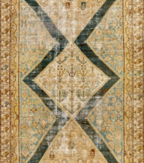 Surya Antique One of a Kind Brown 5'x13' Area Rug-2