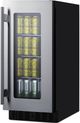 Summit® 1.8 Cu. Ft. Stainless Steel Beverage Center -3