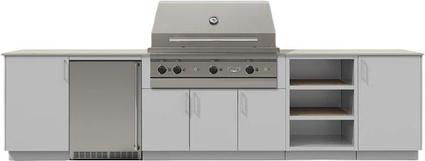 Urban Bonfire® Taïga 42 141" Chantilly Outdoor Kitchen-0