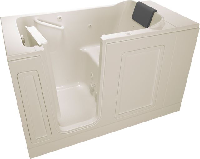 American Standard Luxury Series Linen Alcove Walk-In Whirlpool Bathtub-2