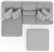 Jackson Furniture Titan 3-Piece Moonstruck Left Side Facing Chaise Sectional-4