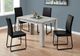 Monarch Specialties Inc. Grey Reclaimed Wood Dining Table-3