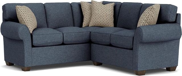 Flexsteel® Vail Blue Dusk Sectional-0
