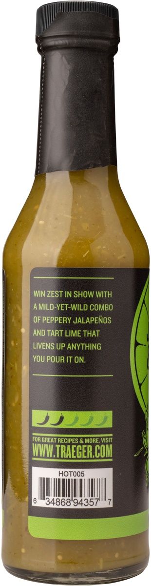 Traeger® Jalapeno and Lime Hot Sauce-1