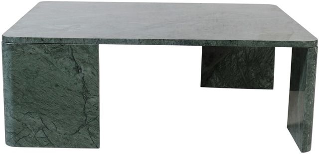 Meridian Furniture Livorno Green Marble Coffee Table-1