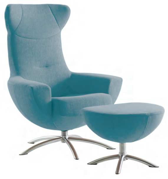 Fjords® Norsk Baloo Petrol Chair-2