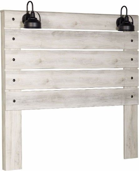 Signature Design by Ashley® Cambeck 4-Piece Whitewash King Panel Headboard Bedroom Set-1
