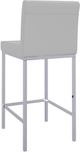 Inspire™ Porto Grey/Chrome 26" Counter Stool, Set Of 2-2