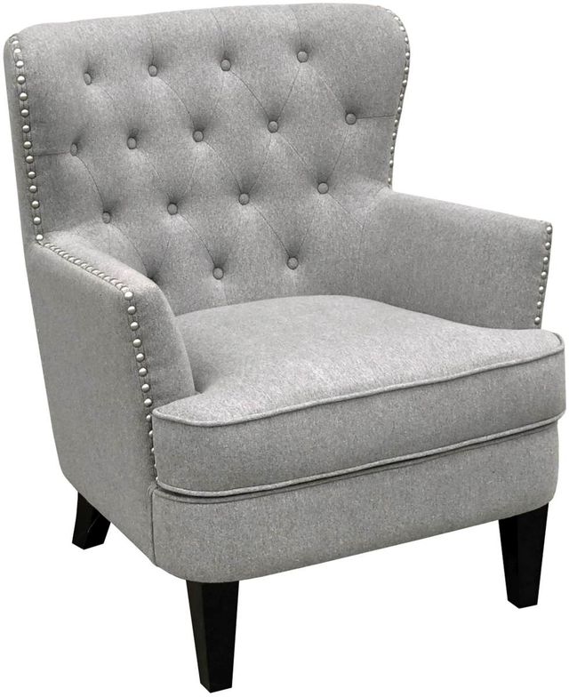 Signature Design by Ashley® Romansque Gray 37.38" Accent Chair-3