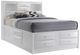 ACME Furniture Ireland White Full Bookcase Bed-0