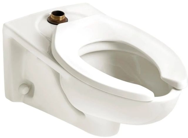 American Standard Afwall® White Millennium® Top Spud Elongated Wall-Hung Bowl-3