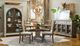 Legacy Classic Nashville Gray Taupe Round Dining Table with Cloud White Base-1