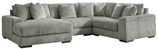 Signature Design by Ashley® Lindyn 4-Piece Fog Left-Arm Facing Sectional and Chaise-0