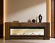 International Furniture Direct Natural Teca Brown 94" Console-2