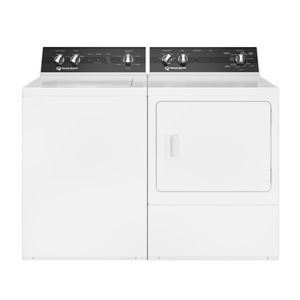 Speed Queen White Laundry Pair