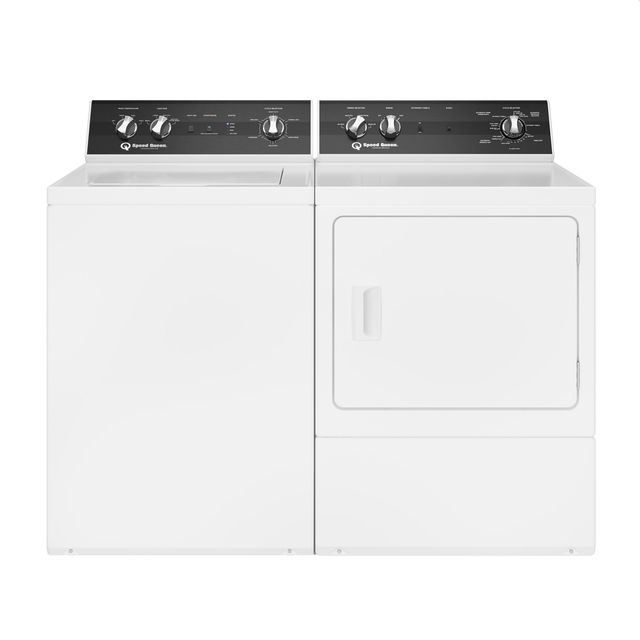 Speed Queen®  White Laundry Pair-0