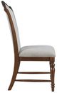 Homelegance® Rexford Cherry/Gray Side Chair-3