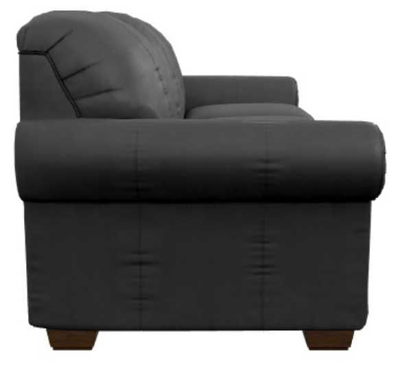 La-Z-Boy® Mackenzie Navy Leather Sofa-3