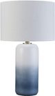 Signature Design by Ashley® Lemrich White/Teal Table Lamp-0