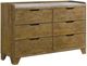 Coaster® Henderson Medium Oak Dresser-0