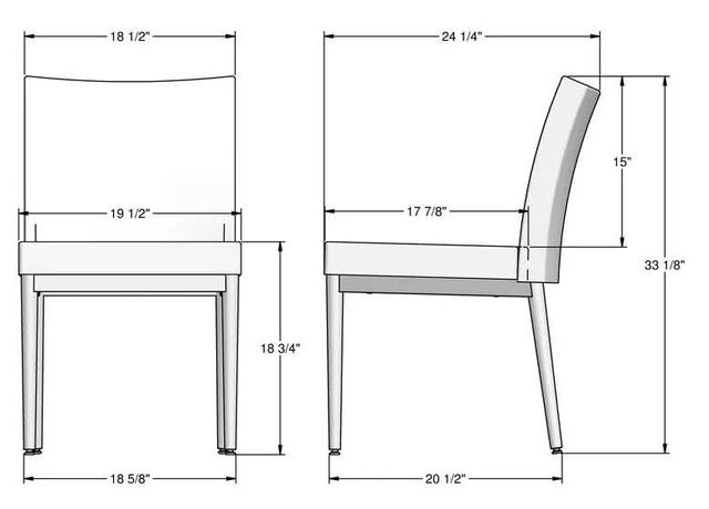 Amisco Customizable Monroe Dining Side Chair-3