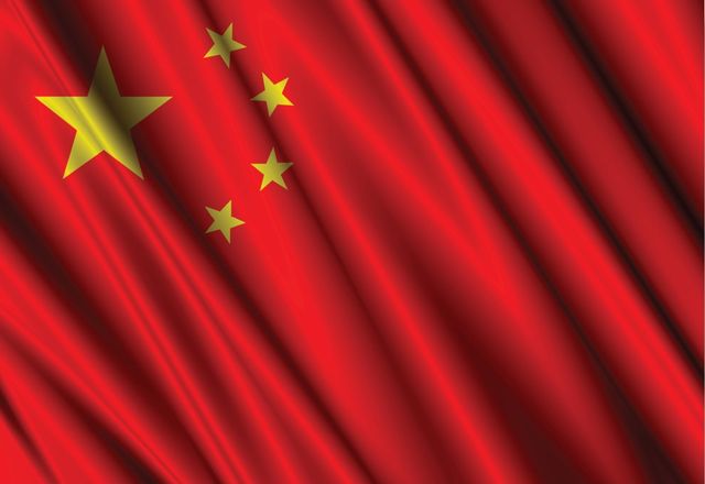 Classy Living Wordly Chinese Flag Wall Art-0
