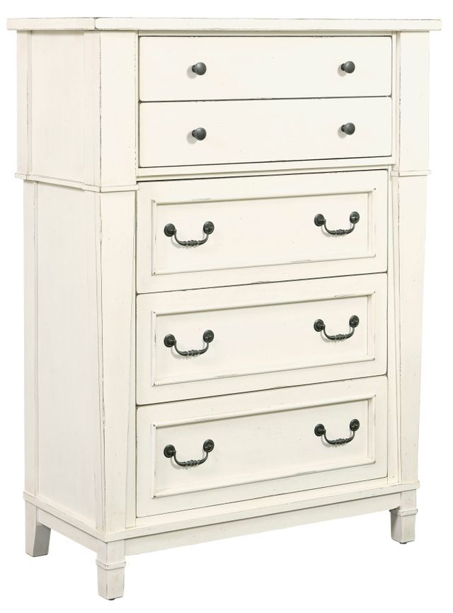 Emerald Home Stoney Creek Antique White Chest
