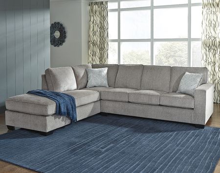 Signature Design by Ashley® Altari 2-Piece Alloy Left-Arm Facing Chaise Sectional
