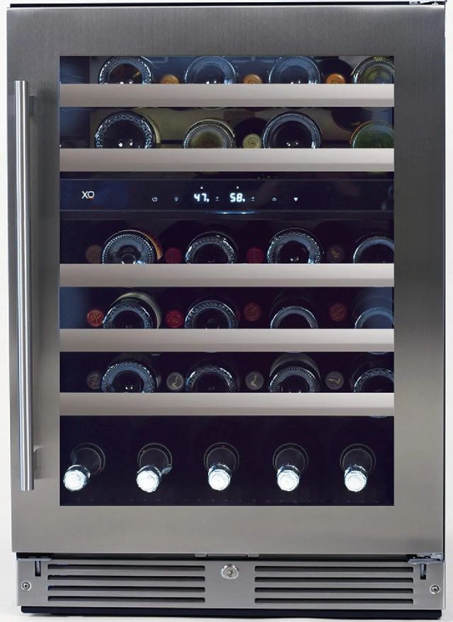 XO 24" 5.4 cu ft Stainless Steel Wine Cooler-0