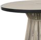 CabanaCoast® Customizable Cove Synthetic Fiber 16" Outdoor Round Side Table-3