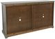 Jofran Inc. Archdale Gray 4-Door Gothic Arch Accent Cabinet-4